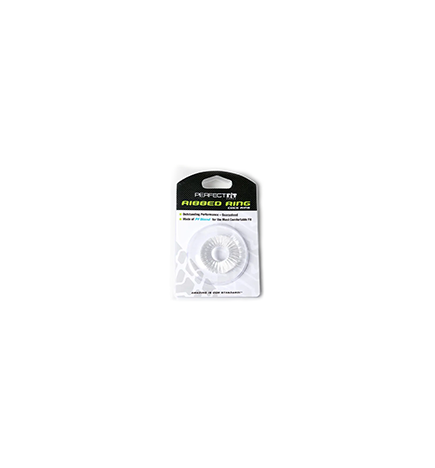 Perfect Fit Ribbed Ring - Clear