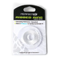 Perfect Fit Ribbed Ring - Clear