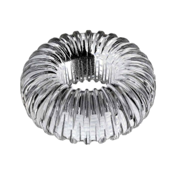 Perfect Fit Ribbed Ring - Clear