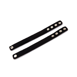 Perfect Fit Neoprene Snap Cock Ring - Black