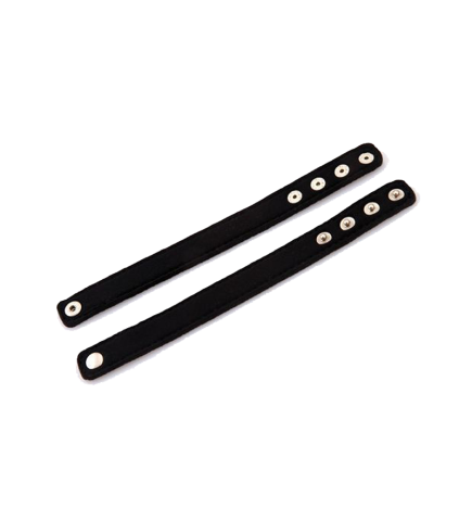 Perfect Fit Neoprene Snap Cock Ring - Black