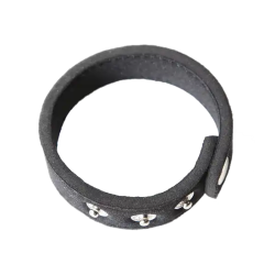 Perfect Fit Neoprene Snap Cock Ring - Black