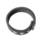 Perfect Fit Neoprene Snap Cock Ring - Black