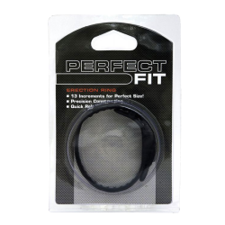 Perfect Fit Speed Shift 17 Adjustments Cock Ring - Black
