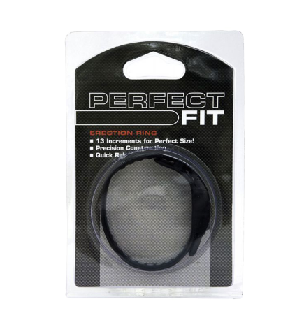 Perfect Fit Speed Shift 17 Adjustments Cock Ring - Black