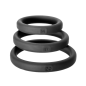 Perfect Fit Xact Fit 3 Ring Kit S/M/L - Black