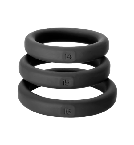 Perfect Fit Xact Fit 3 Ring Kit S/M - Black
