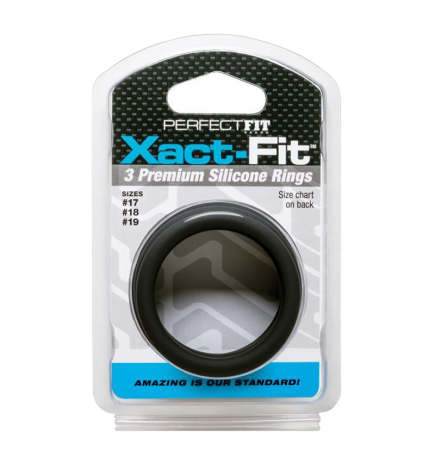 Perfect Fit Xact Fit 3 Ring Kit M/L - Black