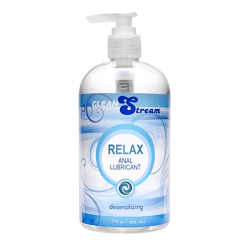 Clean Stream Relax Desensitizing Anal Lube - 17 oz.