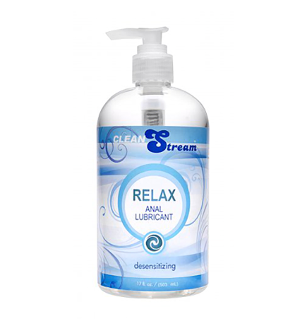 Clean Stream Relax Desensitizing Anal Lube - 17 oz.