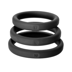 Perfect Fit Xact Fit 3 Ring Kit M/L - Black