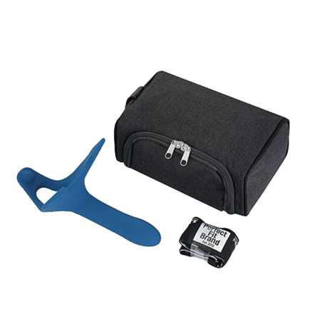 Perfect Fit Zoro 5.5" Strap On w/Case - Blue