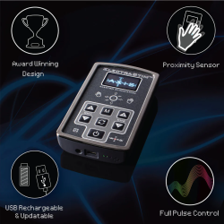 ElectraStim AXIS EM200 - Black/Silver