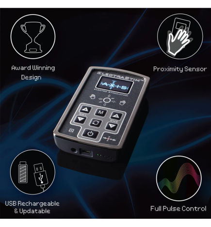 ElectraStim AXIS EM200 - Black/Silver