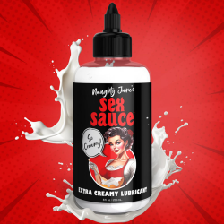 Naughty Jane's Sex Sauce Extra Creamy - 8 & 16 oz.
