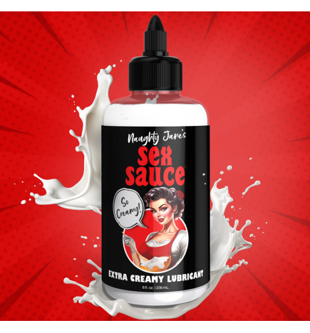 Naughty Jane's Sex Sauce Extra Creamy - 8 & 16 oz.