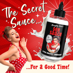 Naughty Jane's Sex Sauce Extra Creamy - 8 & 16 oz.