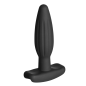 ElectraStim Silicone Noir Rocker Butt Plug - Small