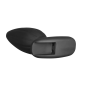 ElectraStim Silicone Noir Rocker Butt Plug - Small