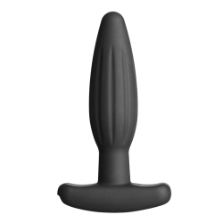ElectraStim Silicone Noir Rocker Butt Plug - Small
