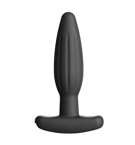 ElectraStim Silicone Noir Rocker Butt Plug - Small