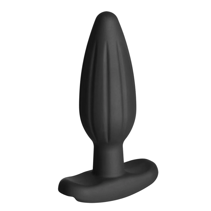 ElectraStim Silicone Noir Rocker Butt Plug - Medium