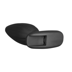 ElectraStim Silicone Noir Rocker Butt Plug - Medium