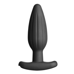 ElectraStim Silicone Noir Rocker Butt Plug - Medium