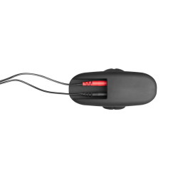 ElectraStim Silicone Noir Rocker Butt Plug - Large