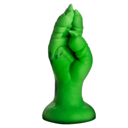 Raptor Claw Fisting Silicone Dildo - Green