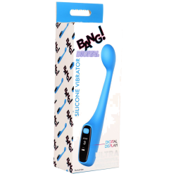 Silicone G-spot Vibrator with Digital Display