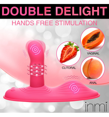 Spin n' Grind Rotating and Vibrating Silicone Sex Grinder