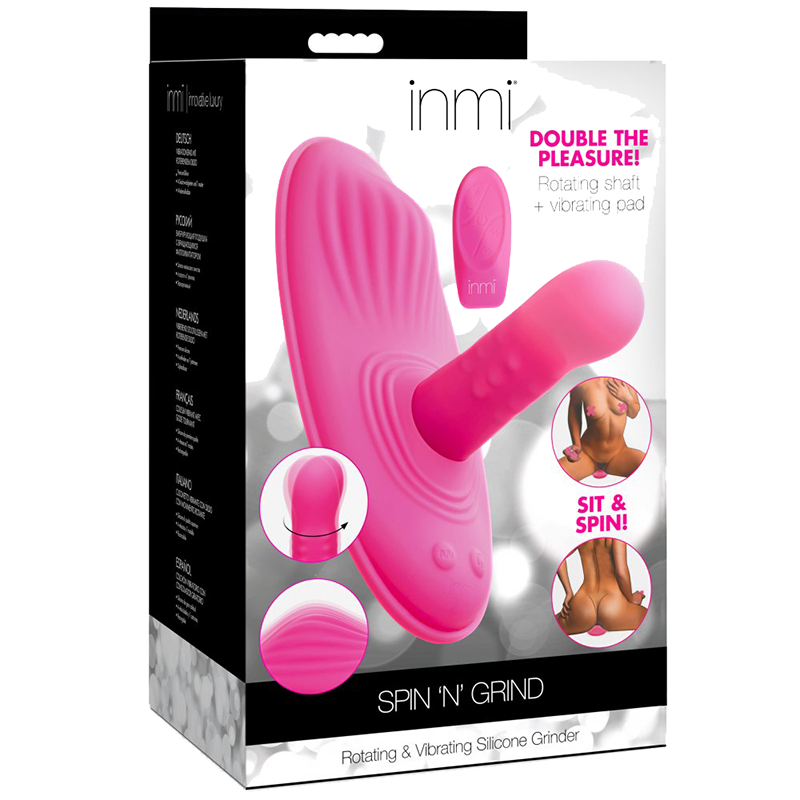 sitting sex toy Black NastyGal Silicone 10 Speed Non Penetrative Sit On Vibrator Sex Toy main image 0