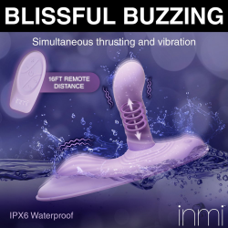 Spin n' Grind Thrusting and Vibrating Silicone Sex Grinder