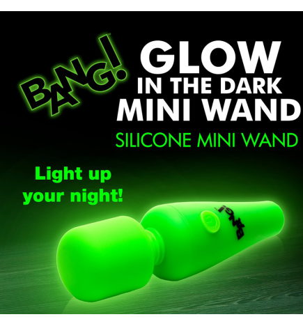 Glow-in-the-Dark Silicone Wand