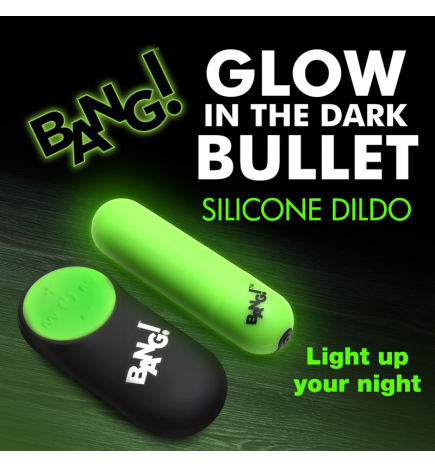 Glow-in-the-Dark Silicone Bullet