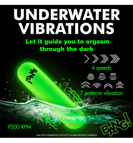 Glow-in-the-Dark Silicone Bullet