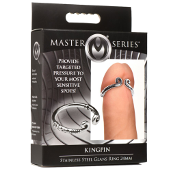 Kingpin Stainless Steel Glans Ring - 24MM