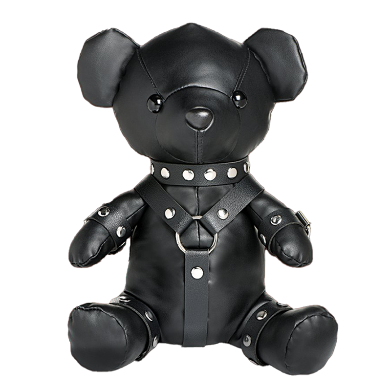 Gimp Teddy Bear - Black Gimp Teddy Bear - Black