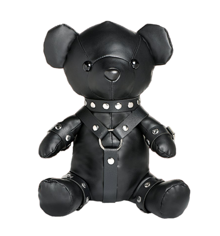 Gimp Teddy Bear - Black