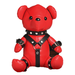Gimp Teddy Bear - Red