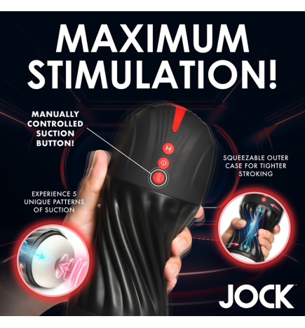 Sucking and Vibrating Masturbator