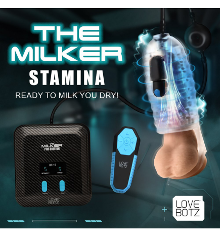 The Milker Stamina with Automatic Stroking, Suction, Vibration