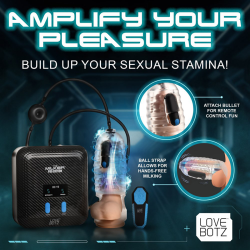 The Milker Stamina with Automatic Stroking, Suction, Vibration