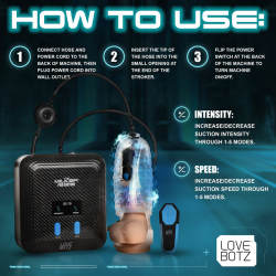 The Milker Stamina with Automatic Stroking, Suction, Vibration
