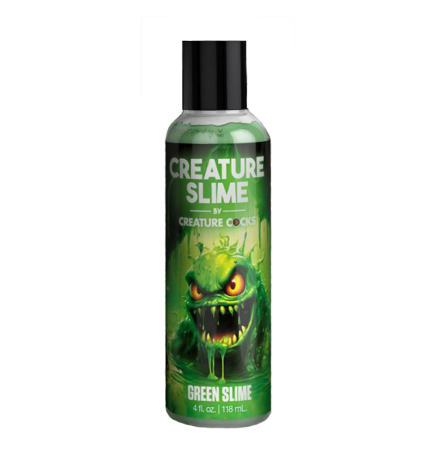 Green Creature Slime Water-Based Lubricant - 4oz.
