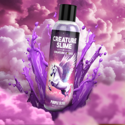 Purple Creature Slime Water-Based Lubricant - 8oz.