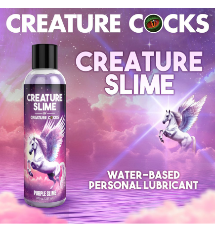 Purple Creature Slime Water-Based Lubricant - 8oz.