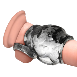 Night Prowler Silicone Girth Enhancer with Ball Strap - Medium