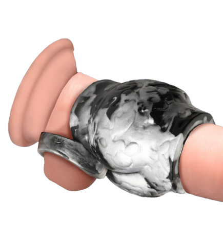 Night Prowler Silicone Girth Enhancer with Ball Strap - Medium